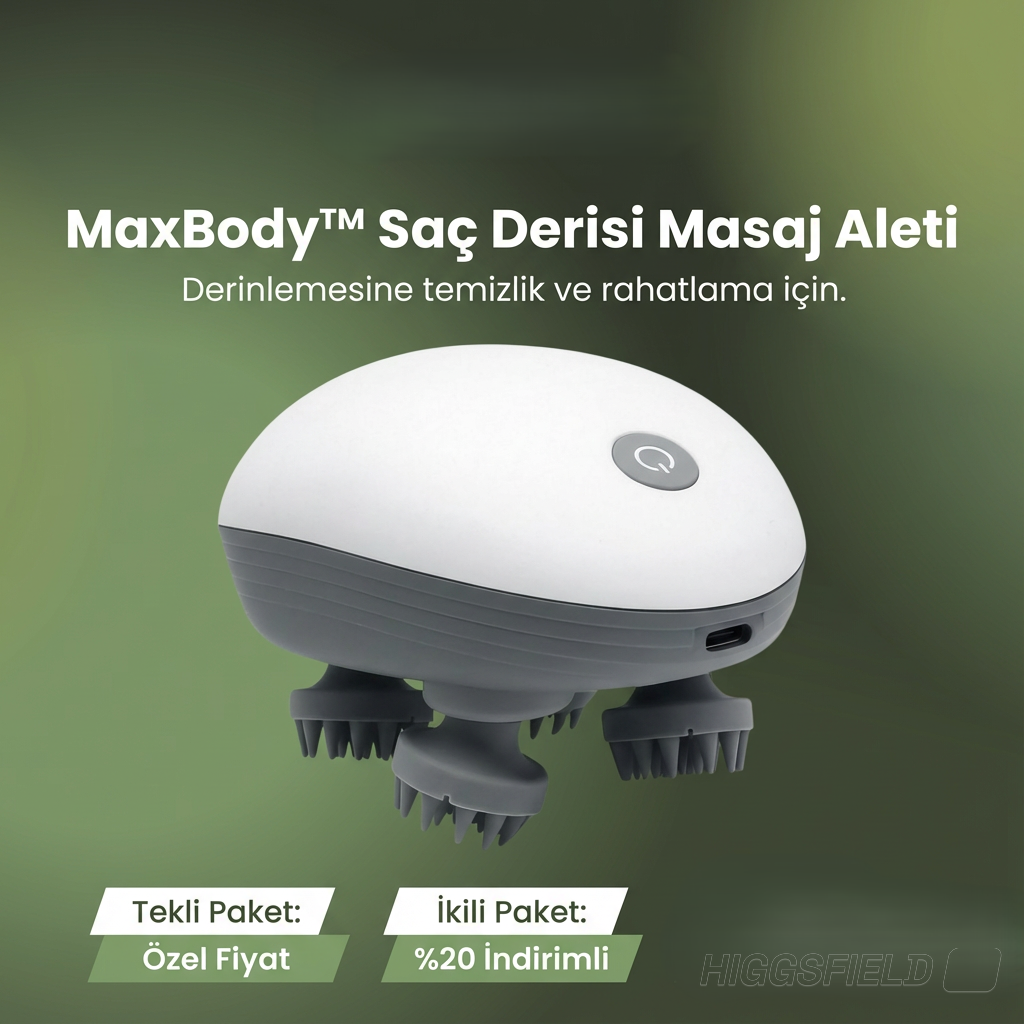 MaxBody™ - Mini Spiral Saç Derisi Masaj Aleti