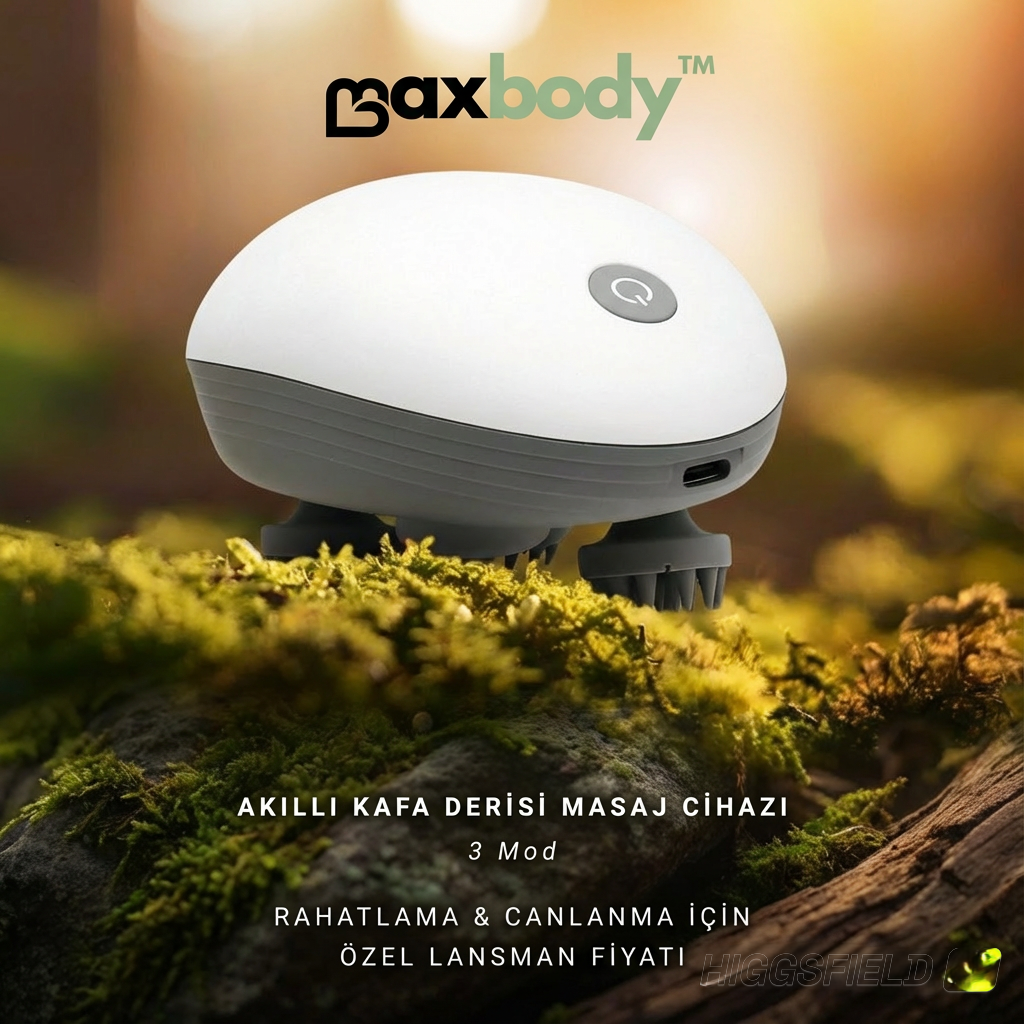 MaxBody™ - Mini Spiral Saç Derisi Masaj Aleti